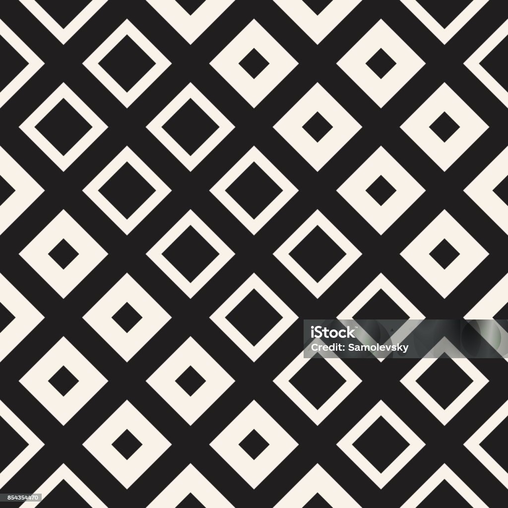 Repeating Geometric Rectangle Tiles Vector Seamless Pattern Stock ...