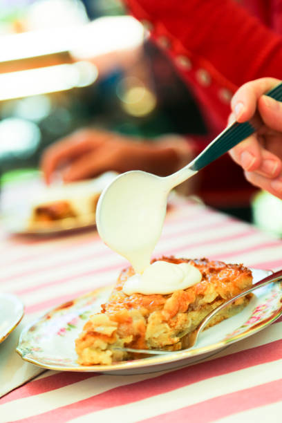 istock Homemade almond pie 854359570