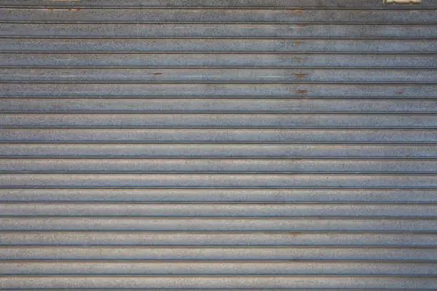 Photo of grey texture of metal abstract background