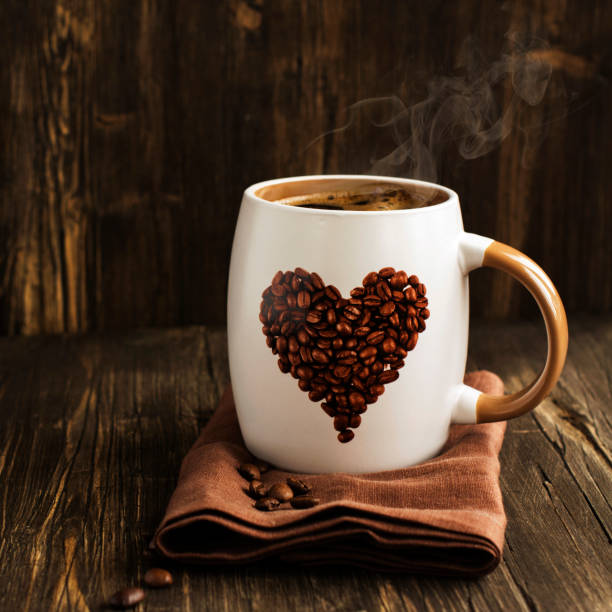 istock Mug of coffee and beans 854369682