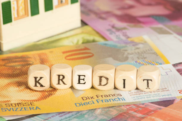 istock A house, Swiss francs and credit 854370472