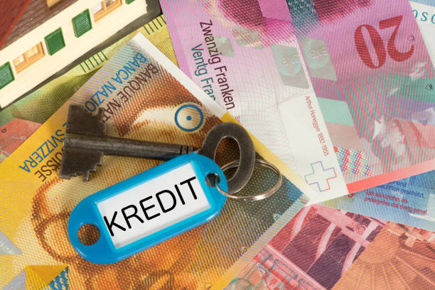 istock A house, Swiss francs and credit 854370604
