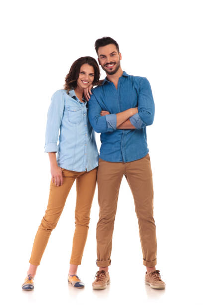 istock happy woman leaning on her man's shoulder 854377802