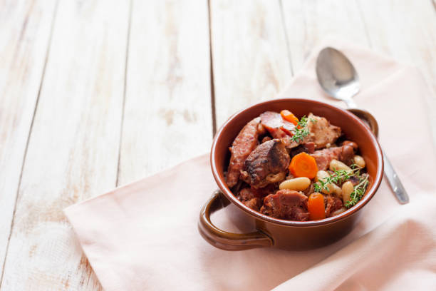 istock French cuisine - cassoulet. 854378648