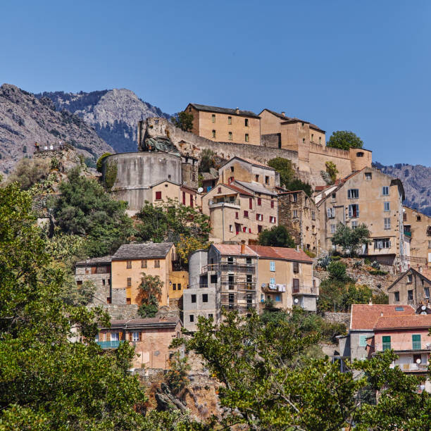 istock Corte old town, Corsica 854382364