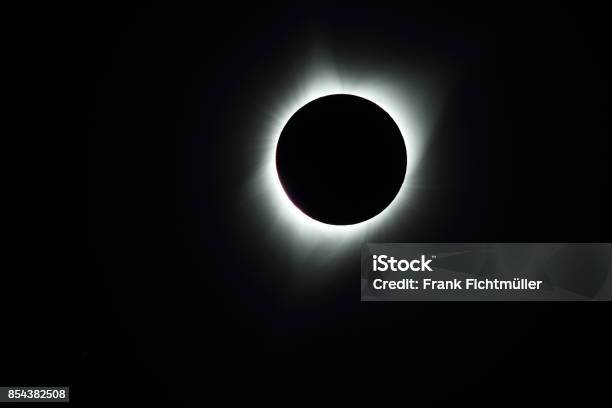 Sun Eclipse August 21 2017 Kimberly Oregon Usa Stock Photo - Download Image Now - 2017, Astronomy, August