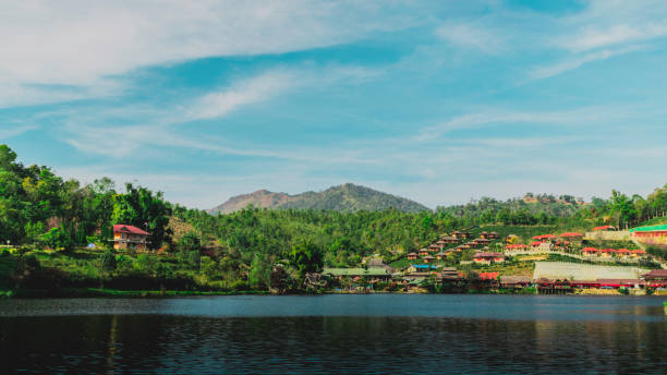 istock Baan Rak Thai in Mae Hong Son Thailand 854397036