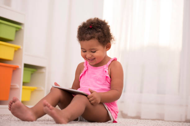 istock Internet addiction girl/ Tablet addiction. 854404990
