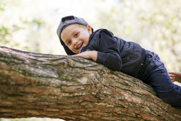 istock cute child in nature 854405508