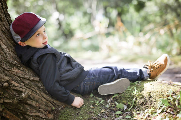 istock cute child in nature 854405674