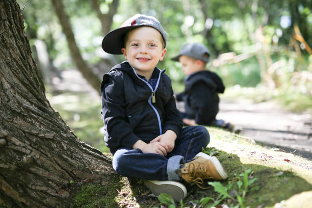 istock cute child in nature 854405772