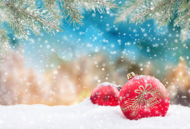 istock Christmas decoration on abstract background 854406176