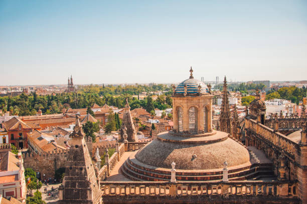 istock Seville Cathedral from Giralda tower 854409134