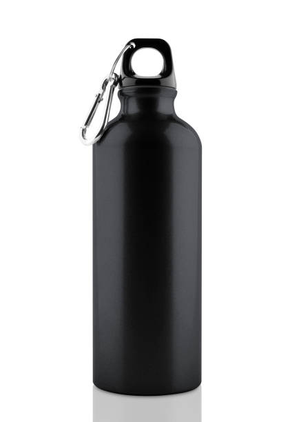 istock Aluminum bottle water isolated white 854411552