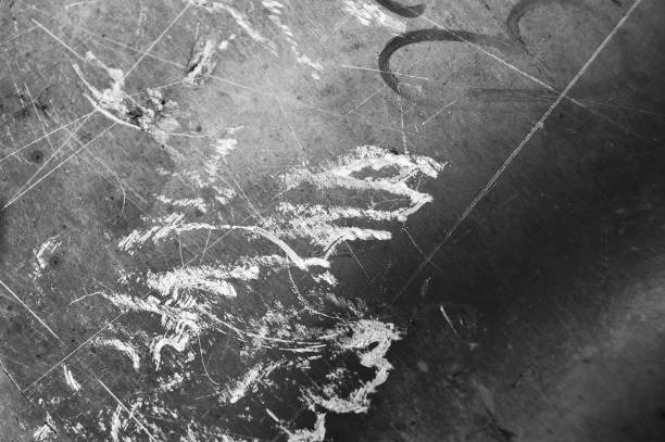 istock Grey metal background, texture of steel. Abstract grunge surface 854417840