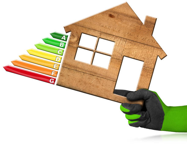istock Energy Efficiency - Wooden House 854422300