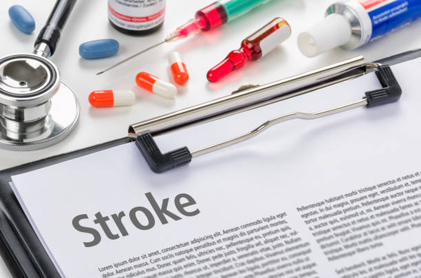istock The diagnosis Stroke written on a clipboard 854423696