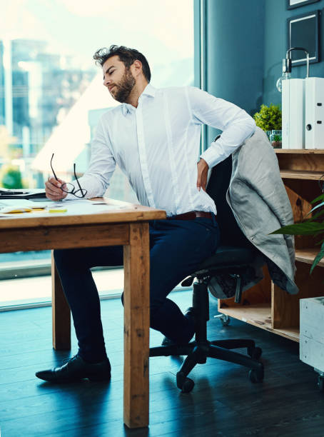 istock Sitting for hours on end can form a health hazard 854430490