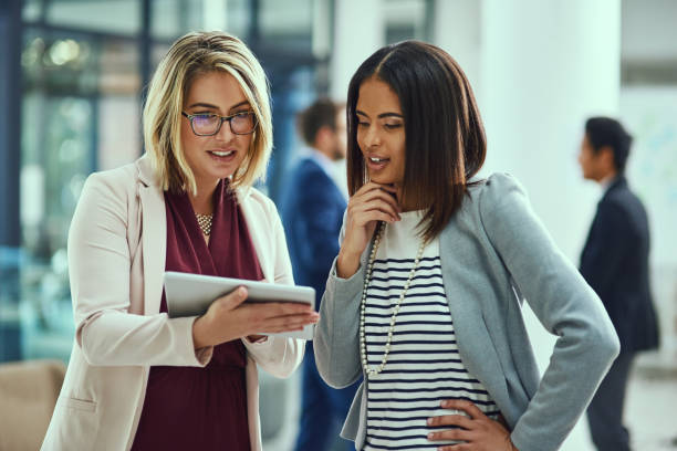 istock Leading business towards success with the latest technology 854435028