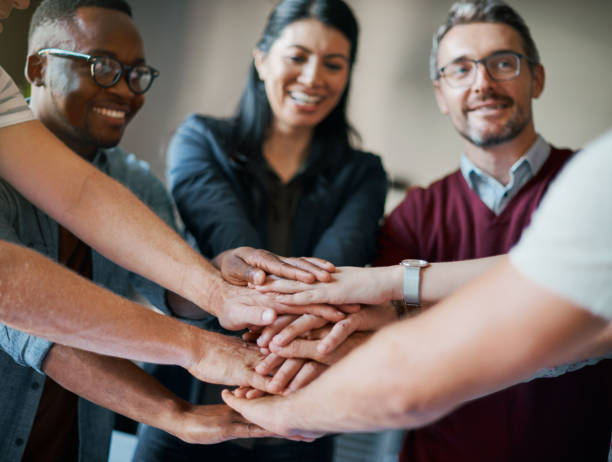 istock Strength and success lies in unity 854442458
