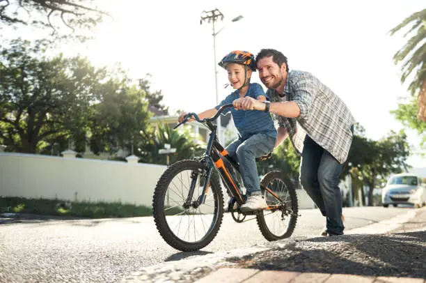 Photo of Who better to learn how to ride than with dad