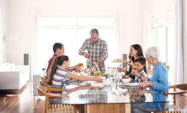 istock Carving the family turkey 854451254