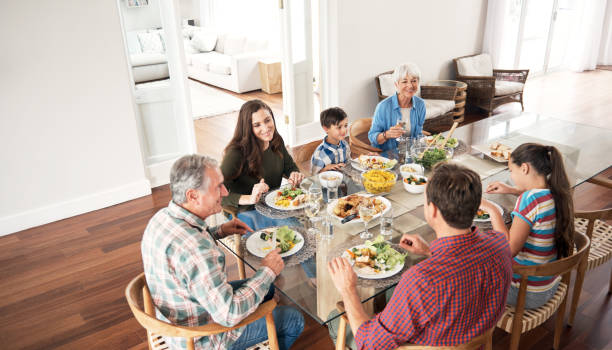 istock Lunch is better when you're surrounded by family 854451438