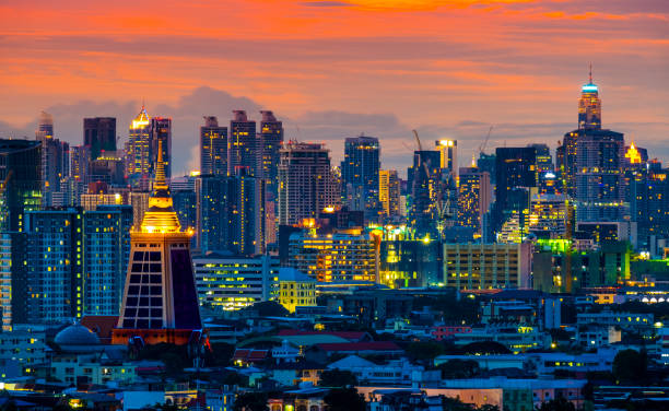 istock Bangkok City At Twilight 854451500