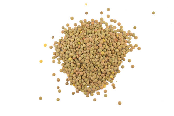 istock Heap of raw lentils 854456694