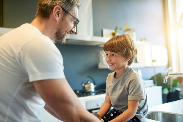 istock Nothing more important than father son time 854461324