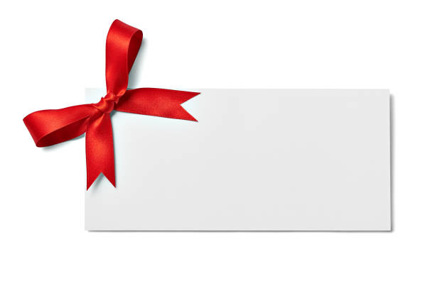 istock ribbon bow card note chirstmas celebration greeting 854462366