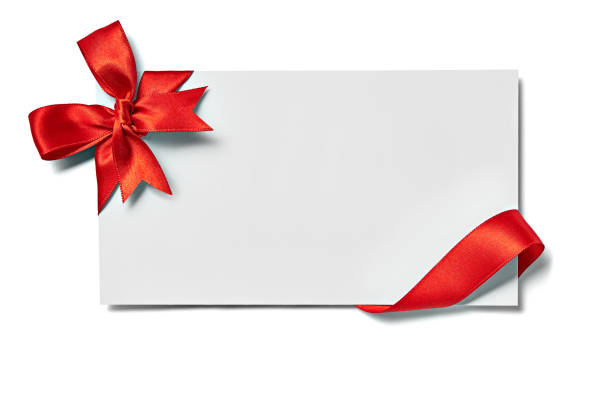 istock ribbon bow card note chirstmas celebration greeting 854472540