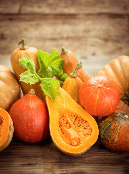istock Fresh and colorful pumpkins and squashes 854474284