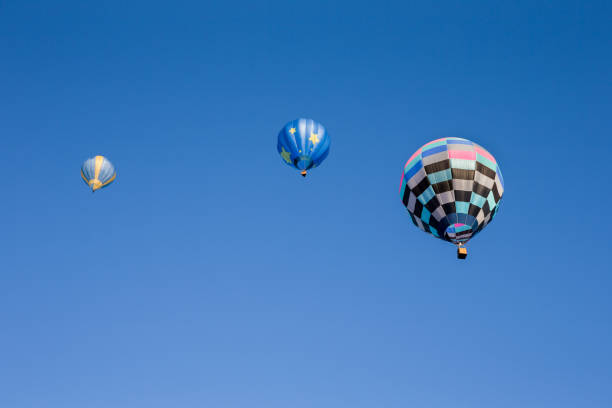 istock Three Colorful Hot Air Balloons 854504676