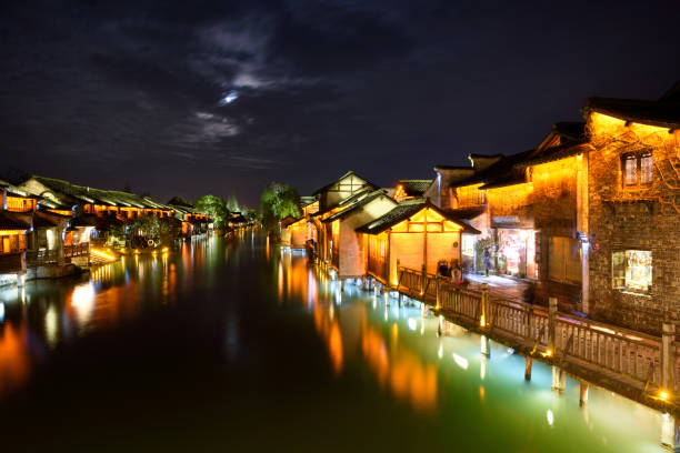 istock Night scene of Wuzhen 854509160