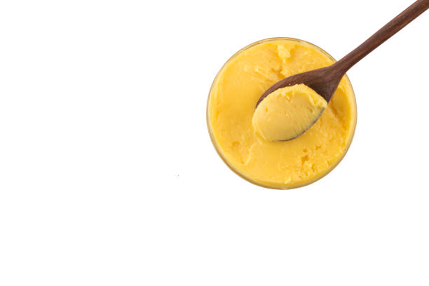 istock Bowl of butter and spoon 854509544