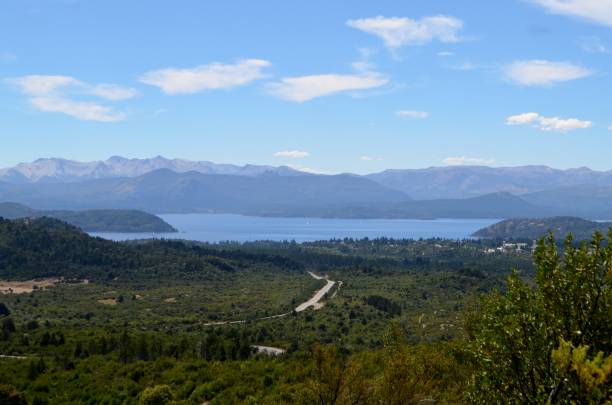 istock Landscape mountains and lakes Bariloche Argentina 854513970