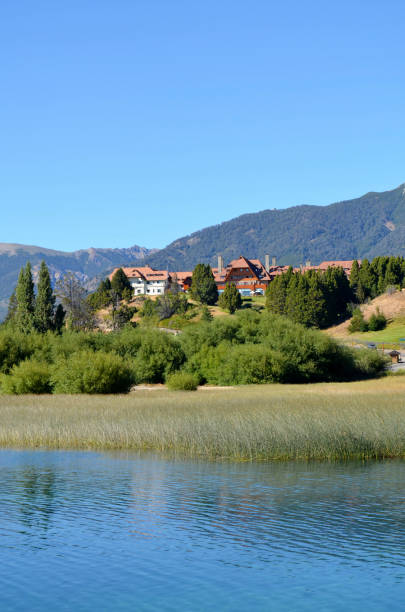 istock Landscape mountains and lakes Bariloche Argentina 854524210
