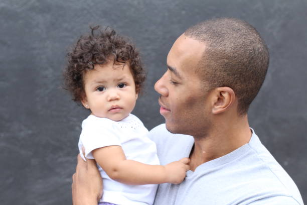 istock Lovely father and daughter portrait 854524930