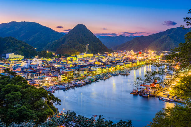 istock Shimoda, Japan Skyline 854529022