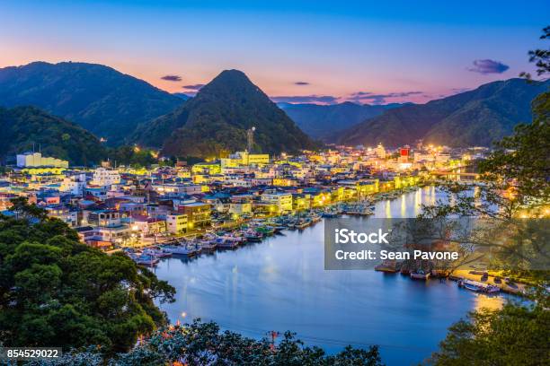 Shimoda Japan Skyline Stock Photo - Download Image Now - Izu Peninsula, Japan, Shimoda