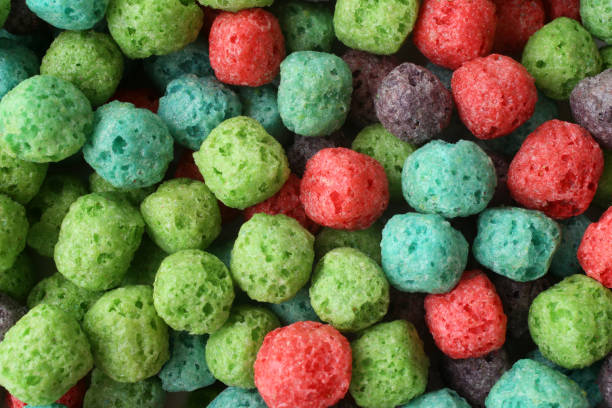istock Colorful cereal balls, for backgrounds or textures 854533030