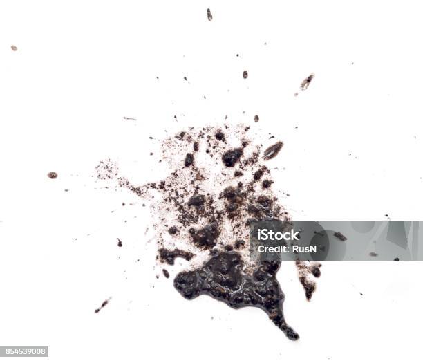 Mud Splash Stock Photo - Download Image Now - Mud, Stained, Splattered