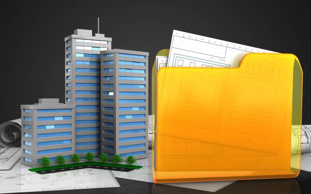 istock 3d of living quarter 854558862