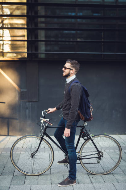 istock Cycling through the city 854559974