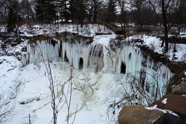 istock Minnehaha Falls in Minneapolis During Winter 854559996
