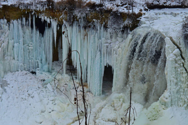 istock Minnehaha Falls in Minneapolis During Winter 854560004