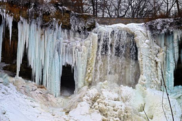 istock Minnehaha Falls in Minneapolis During Winter 854560078