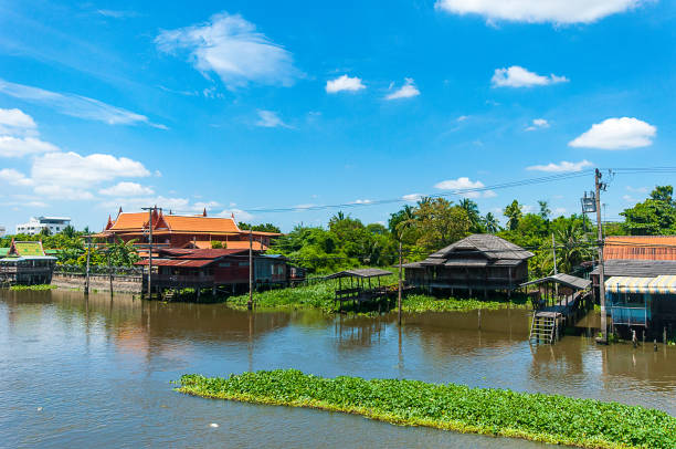 istock Waterfront house in Thai style, Thailand 854566804