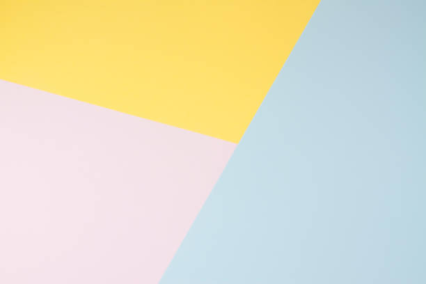 fond de papier de couleur pastel - modern art art abstract blue photos et images de collection